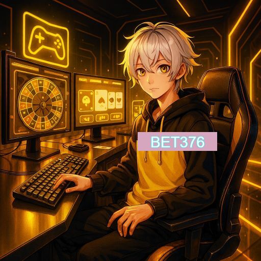 Imagem promocional do app oficial BET376 destacando a conveniência de jogar cassino online pelo celular ou navegador