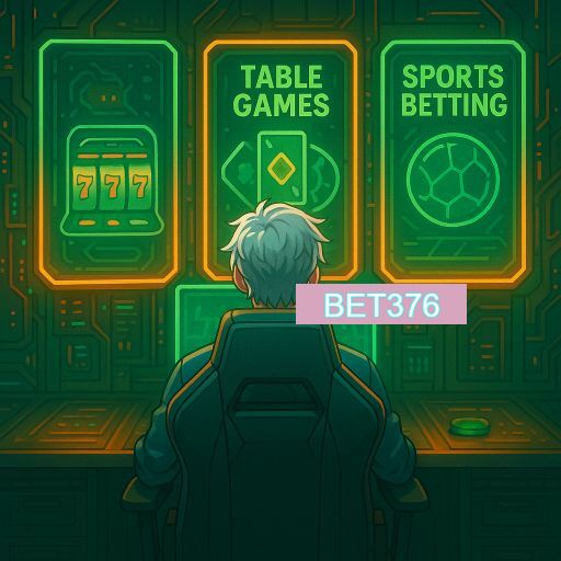 Imagem promocional do app oficial BET376 destacando a conveniência de jogar cassino online pelo celular ou navegador