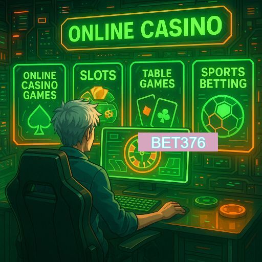 Imagem promocional do app oficial BET376 destacando a conveniência de jogar cassino online pelo celular ou navegador